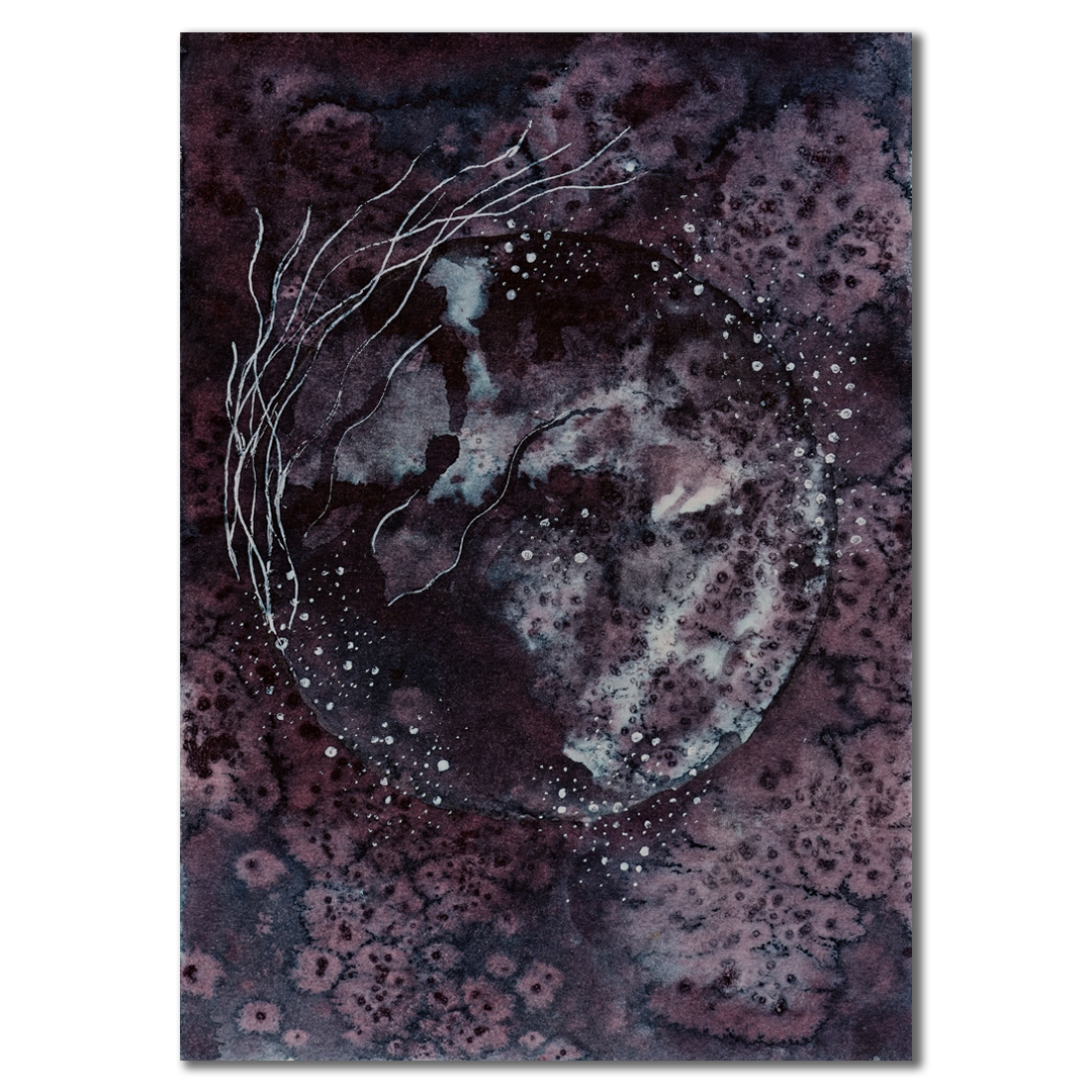 Dips and Swells, Adrift and at Sea (Set of Four)