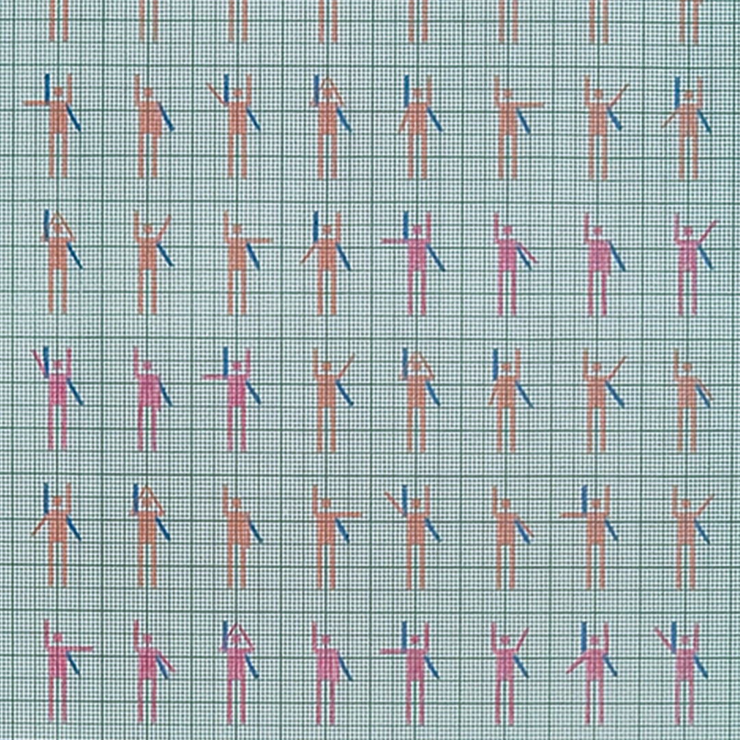 At Work from the Series Clockworks (Set of Four)