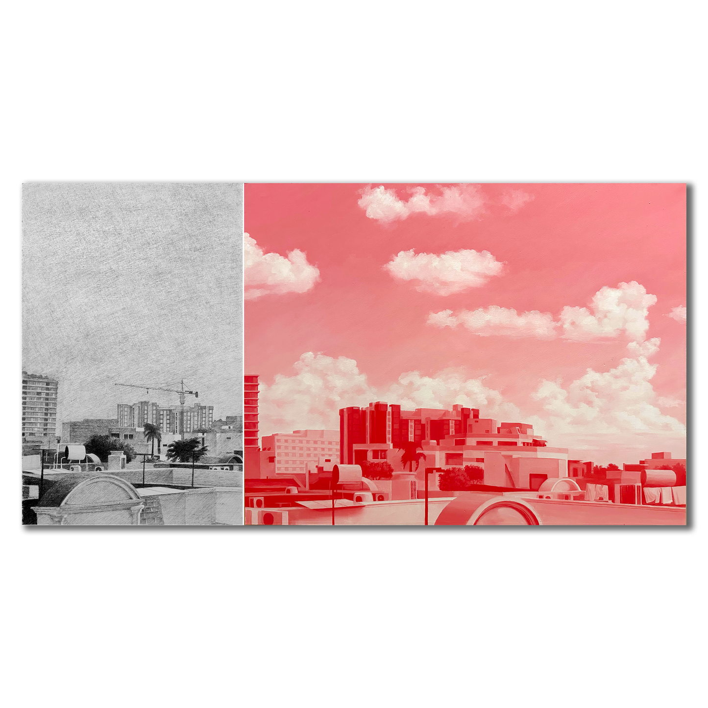Temporal Landscape_13 (Diptych)