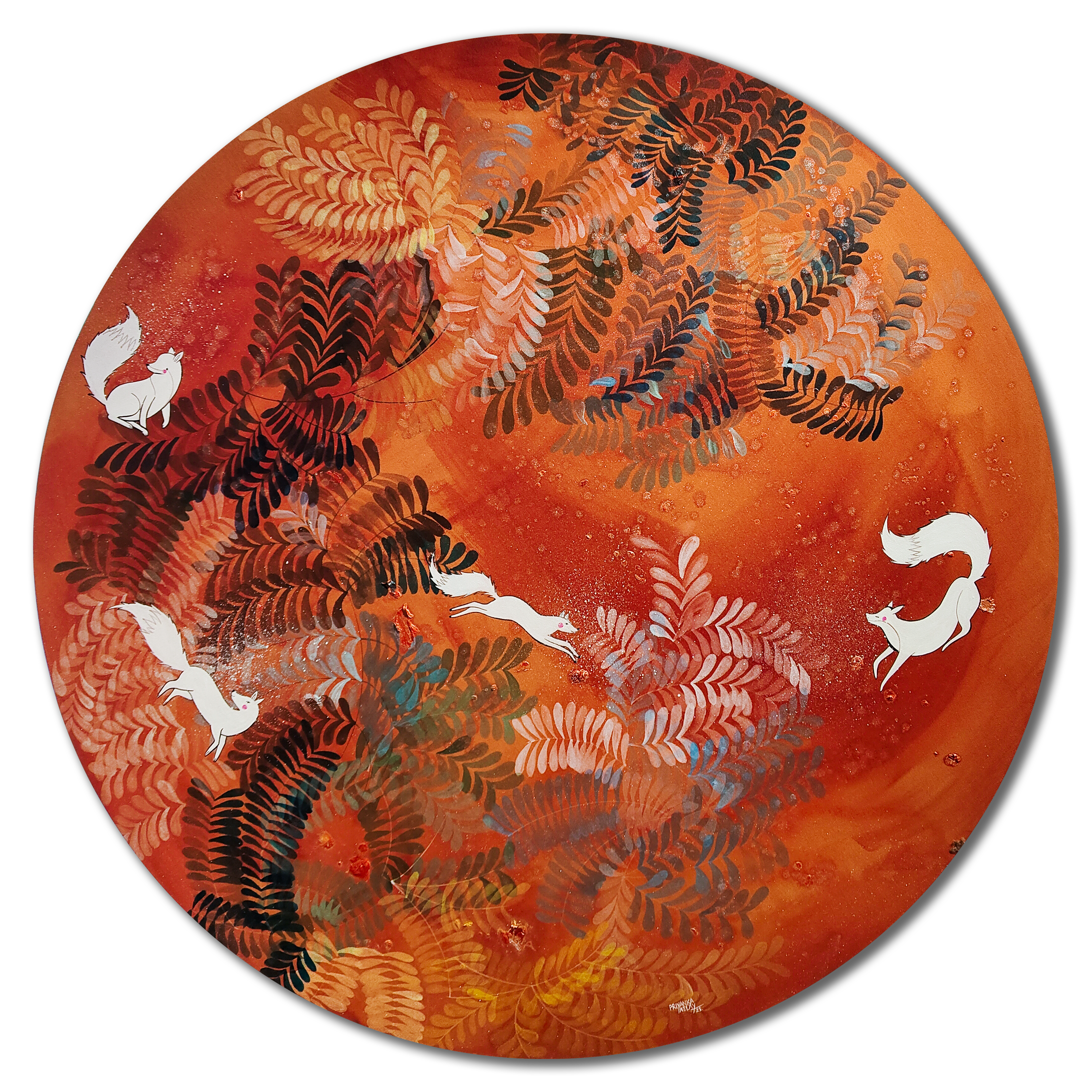 PRIYANKA AELAY - Waning Whisper | Contemporary Indian Art