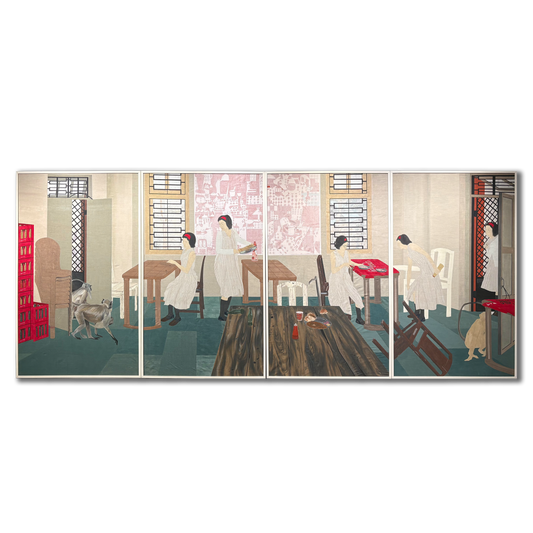 ...when the monkeys (Set of 4)
