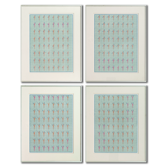 At Rest from the Series Clockworks (Set of Four)