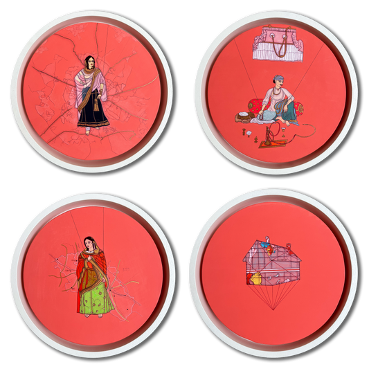 Lucknow Legacy - 2  (Set of Four)