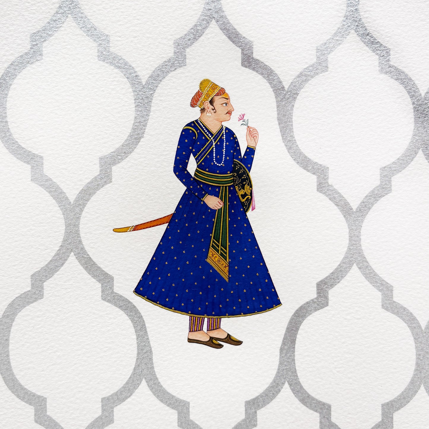 Maharaja in the Mughal Garden
