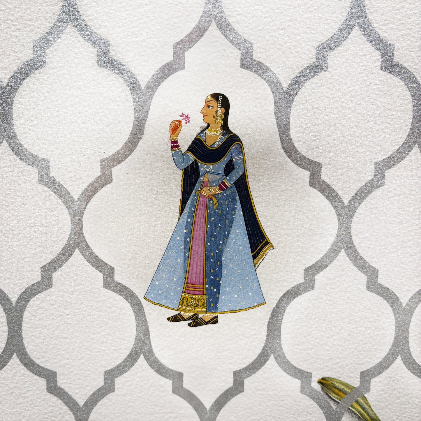 Maharani in the Mughal Garden
