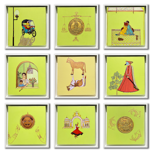 Hues of Inheritance - 3 (Set of Nine)