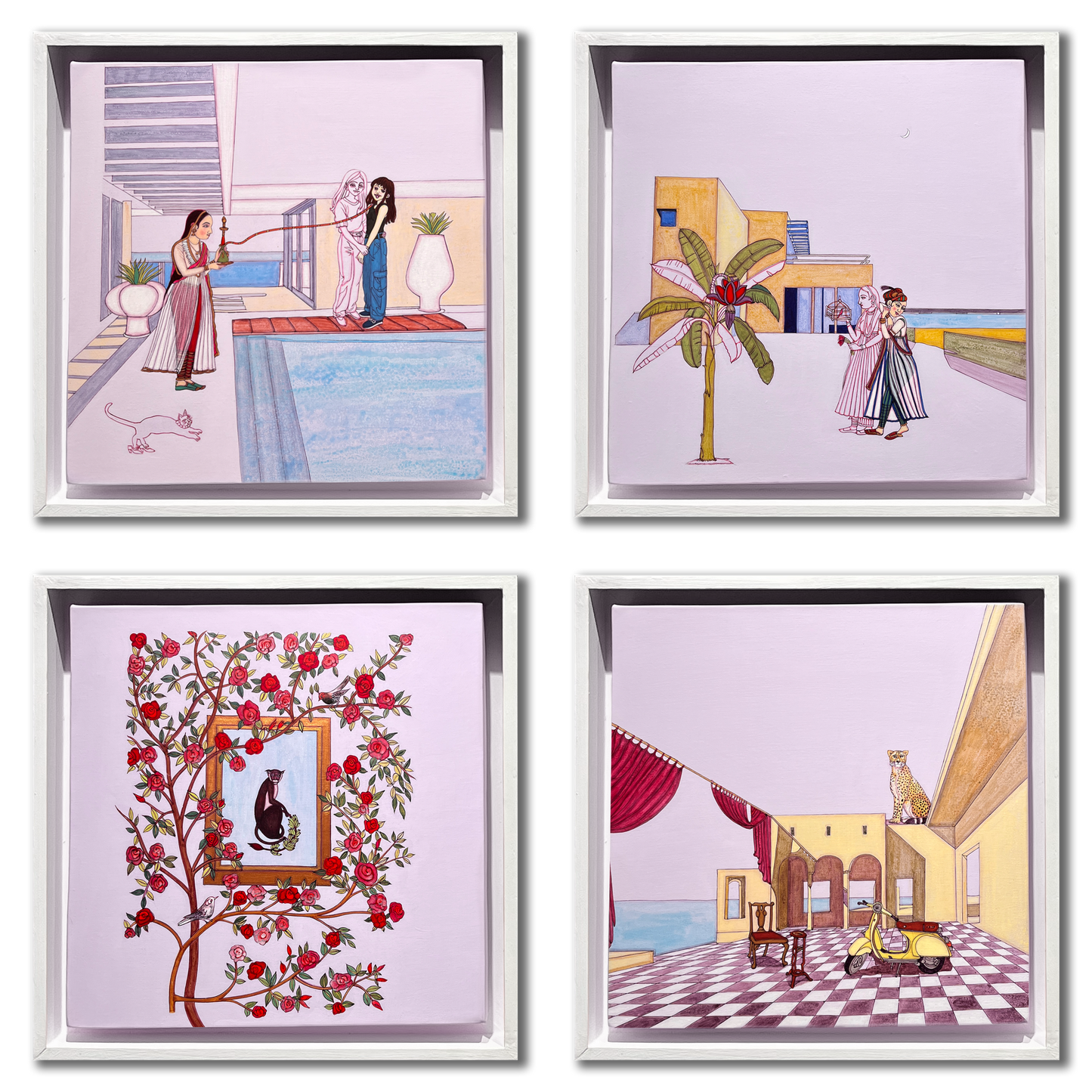 Hues of Inheritance - 1 (Set of Four)