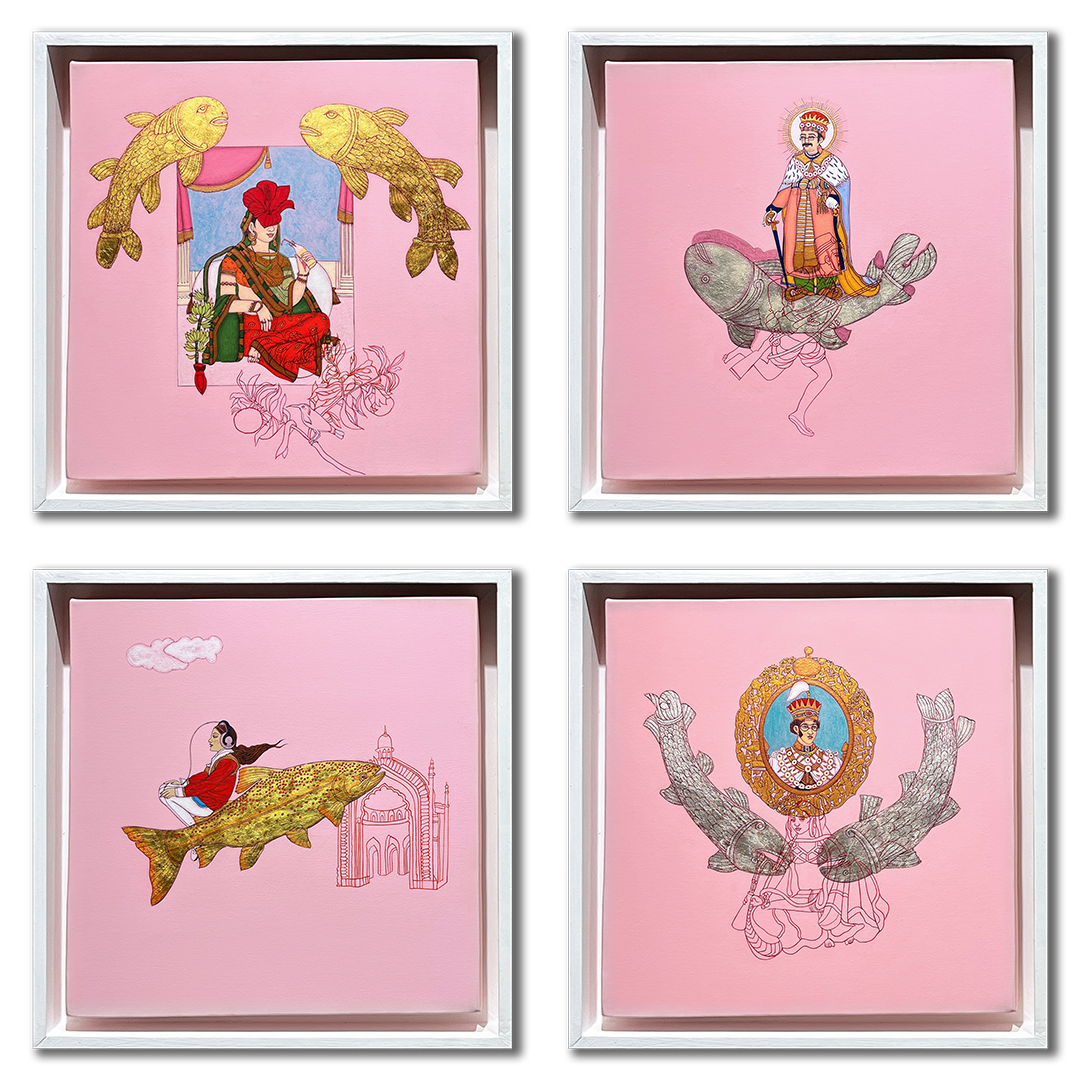 Lucknow Legacy - 1  (Set of Four)