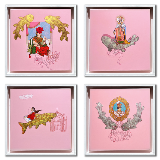 Lucknow Legacy - 1  (Set of Four)