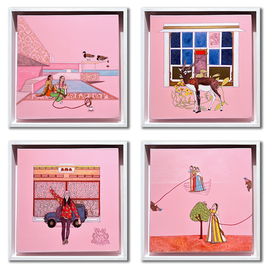 Hues of Inheritance - 4 (Set of Four)