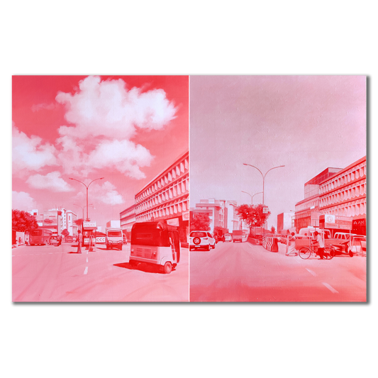 Temporal Landscape_11  (Diptych)