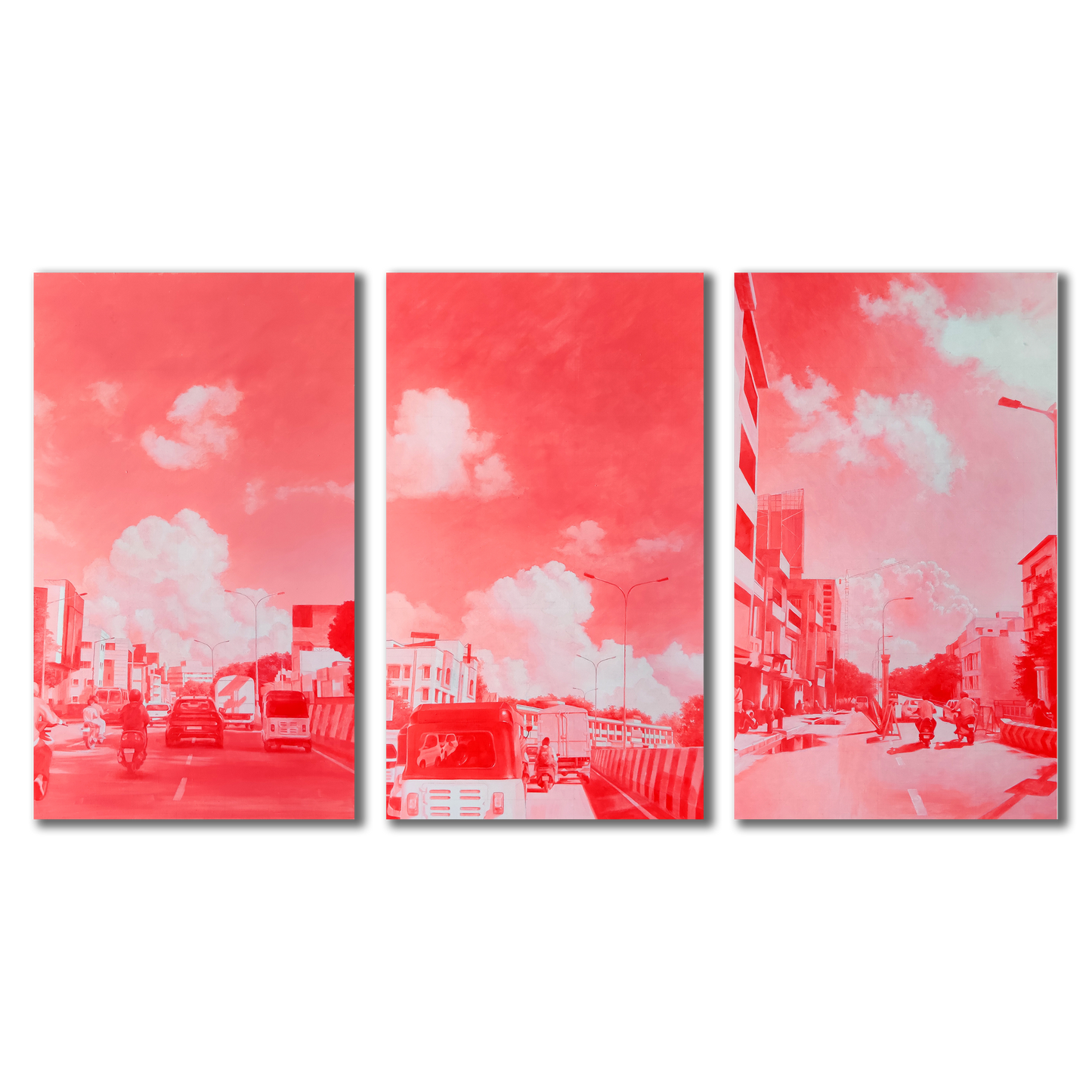 Temporal Landscape_17  (Triptych)