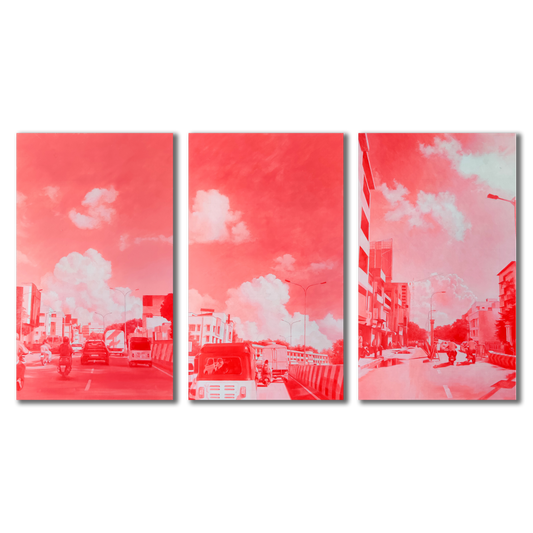 Temporal Landscape_17  (Triptych)