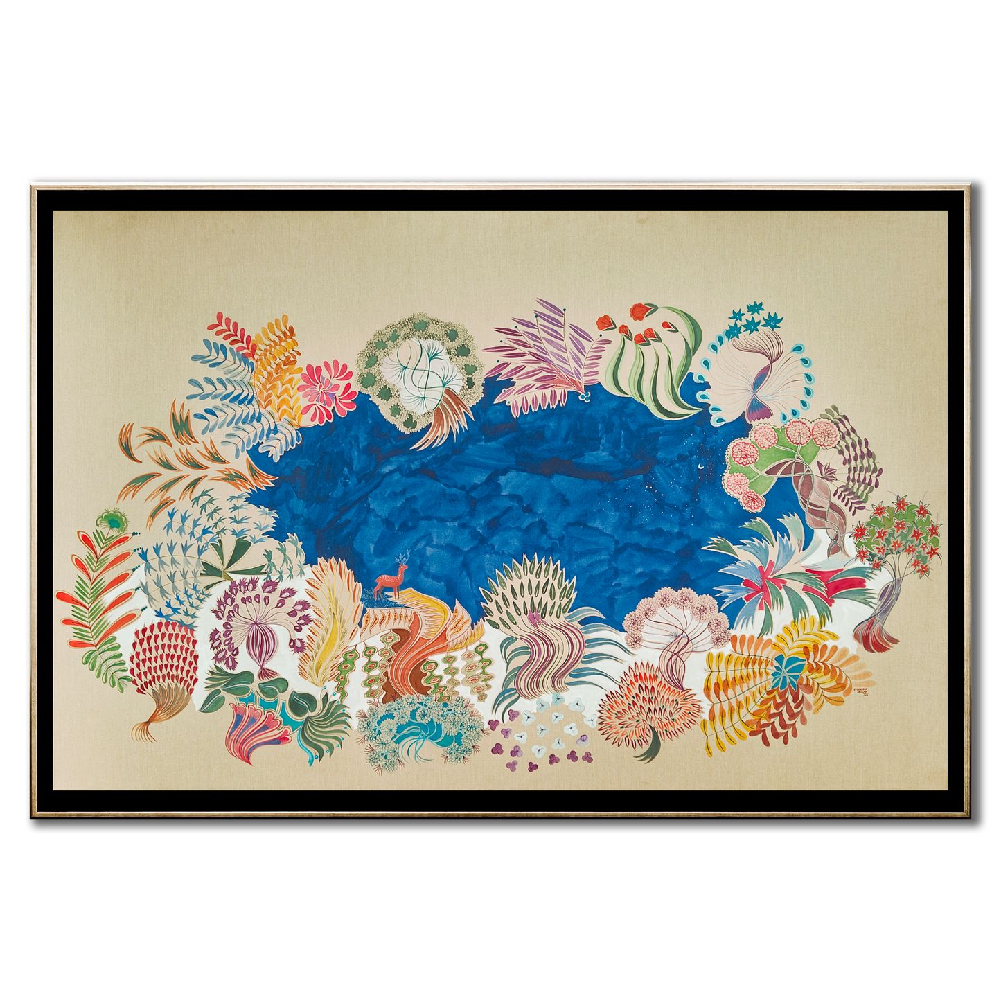 Falling From a Far Stare of Trees