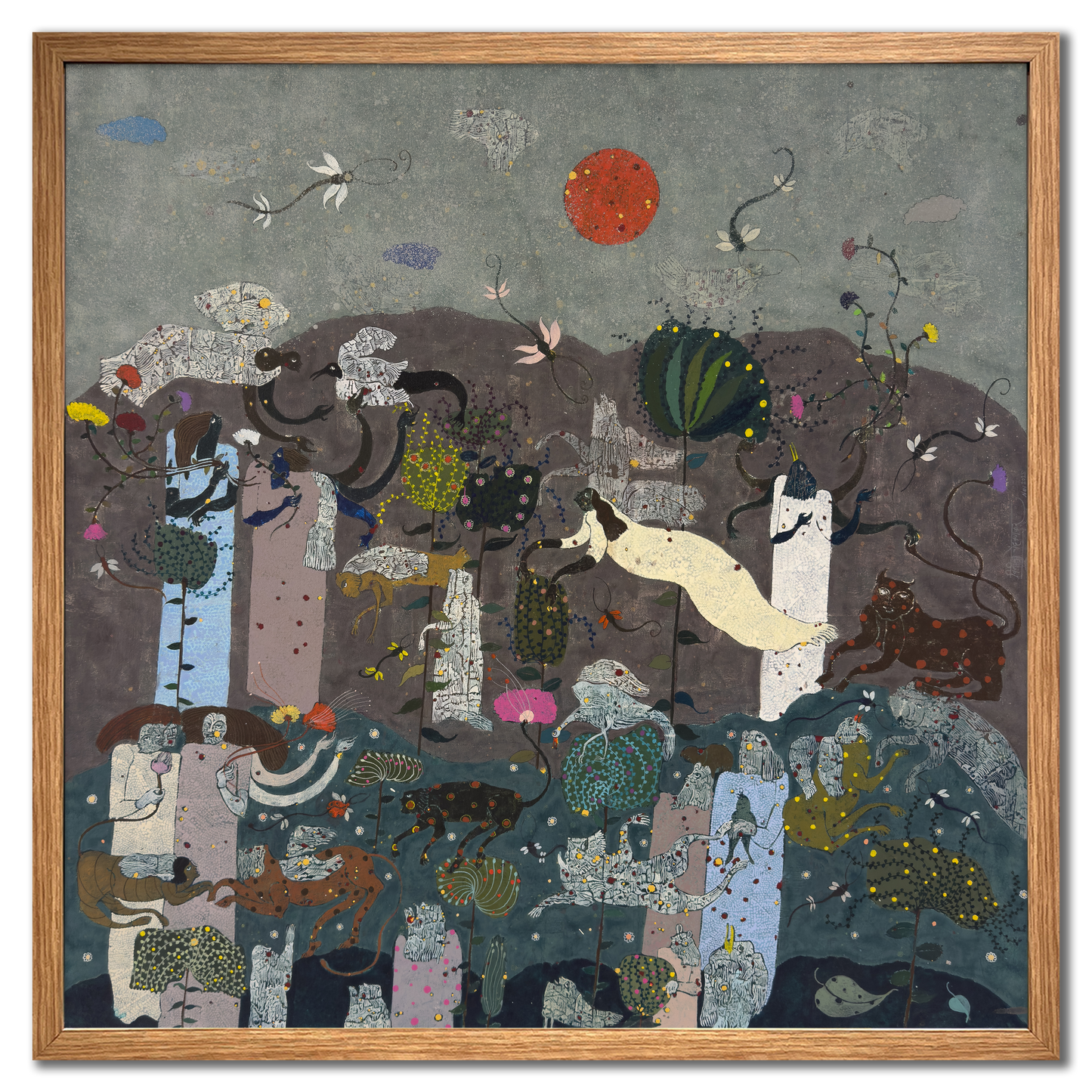 The Red Moon and the Garden of Fantasy